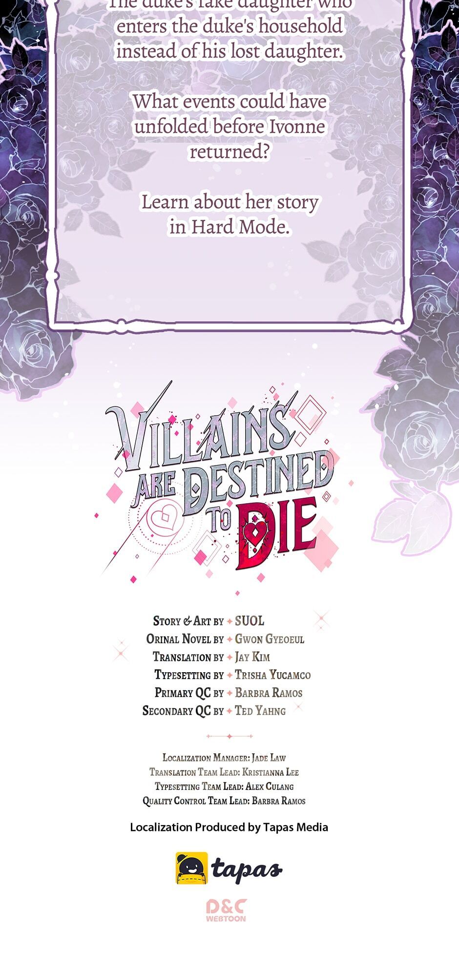 Read Villains Are Destined to Die EN Manga Online