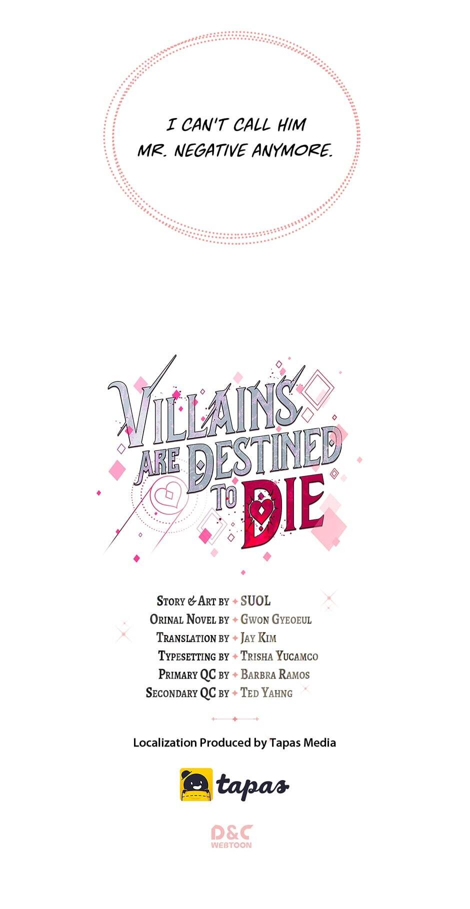 Read Villains Are Destined to Die EN Manga Online