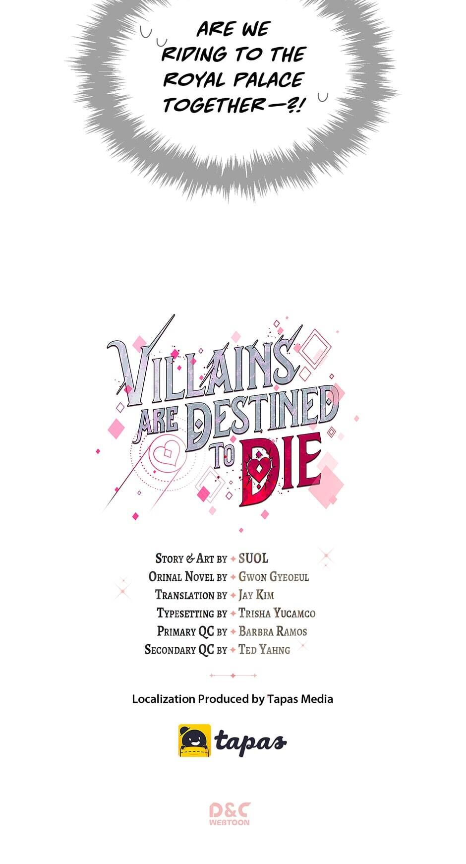 Read Villains Are Destined to Die EN Manga Online