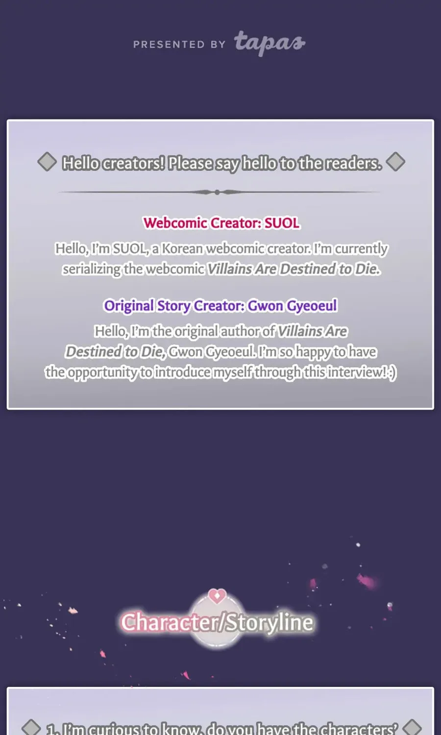 Read Villains Are Destined to Die EN Manga Online