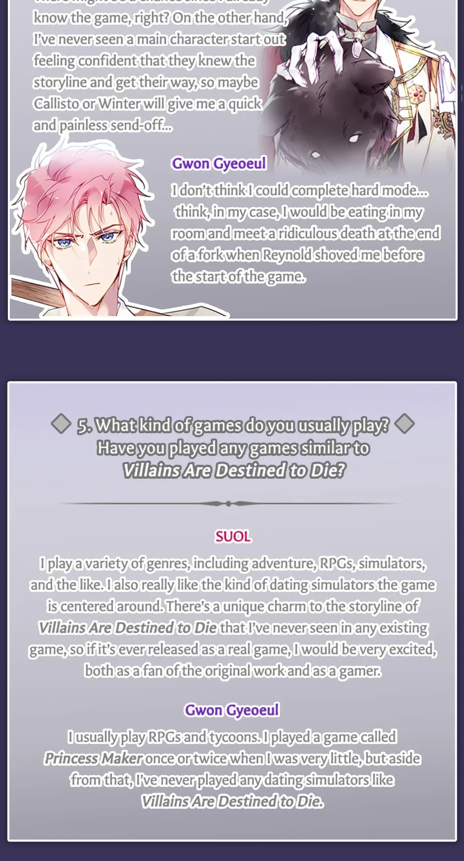 Read Villains Are Destined to Die EN Manga Online
