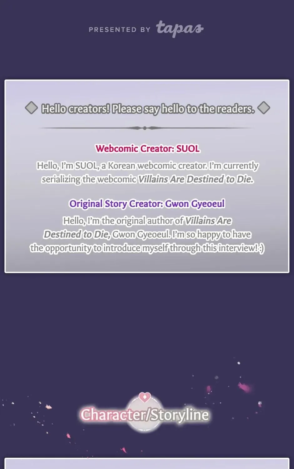 Read Villains Are Destined to Die EN Manga Online