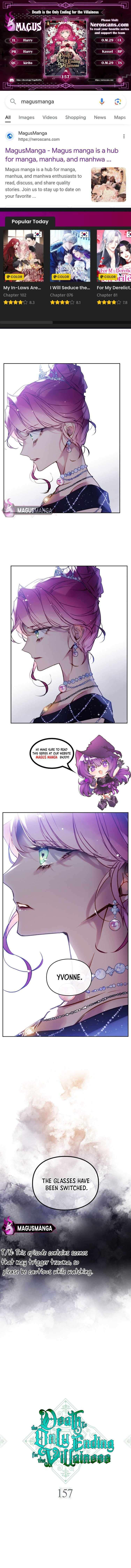 Read Villains Are Destined to Die EN Manga Online