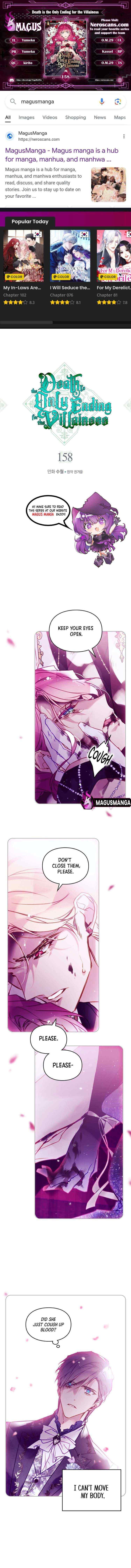 Read Villains Are Destined to Die EN Manga Online