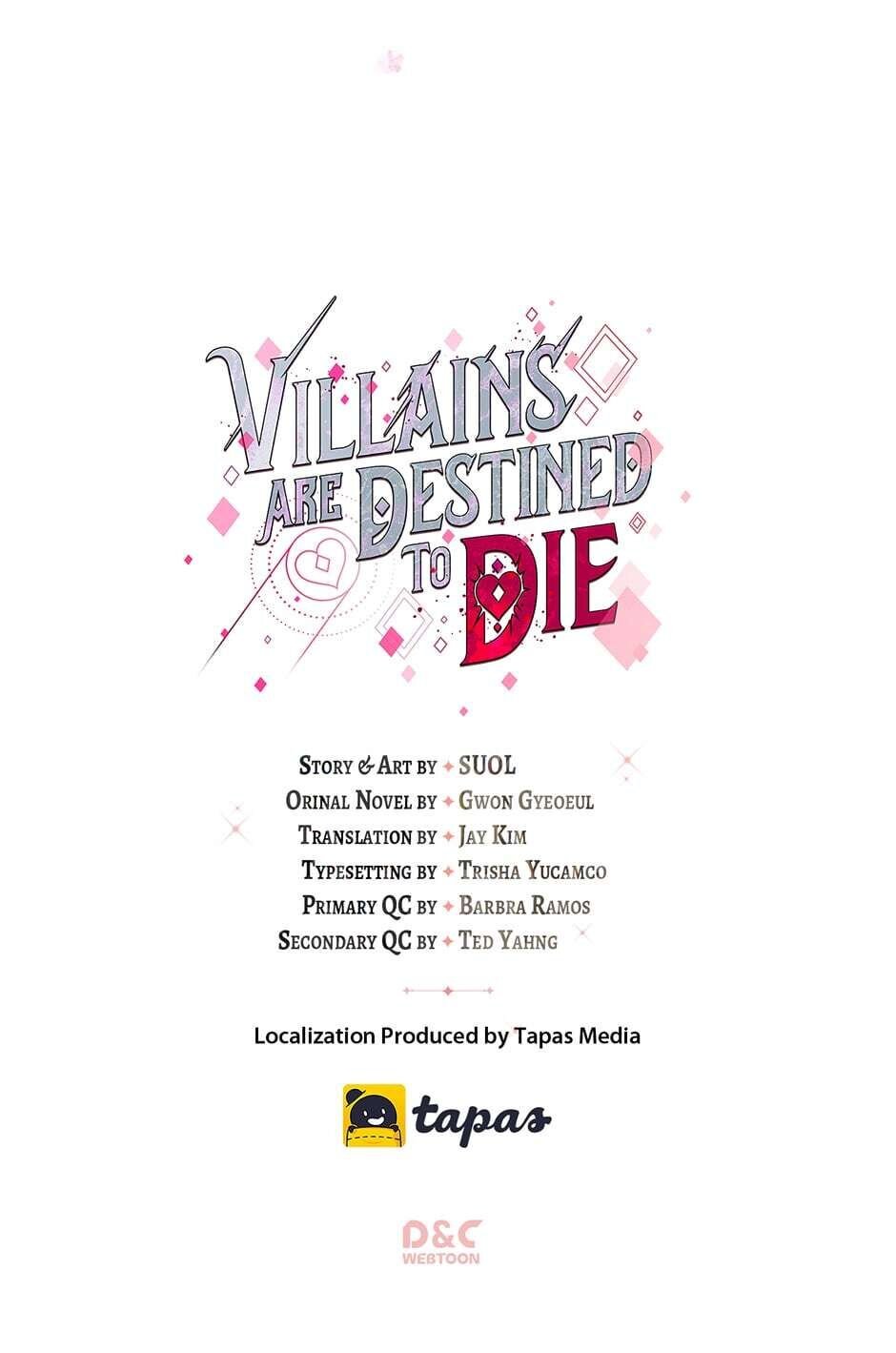 Read Villains Are Destined to Die EN Manga Online
