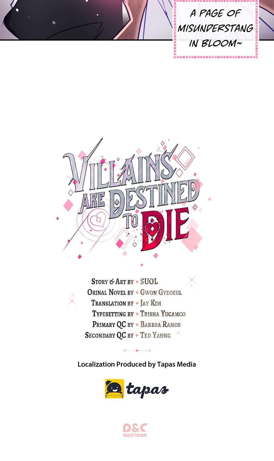 Read Villains Are Destined to Die EN Manga Online