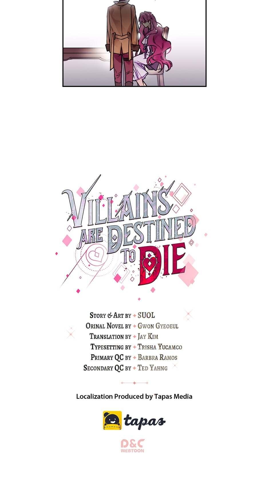 Read Villains Are Destined to Die EN Manga Online