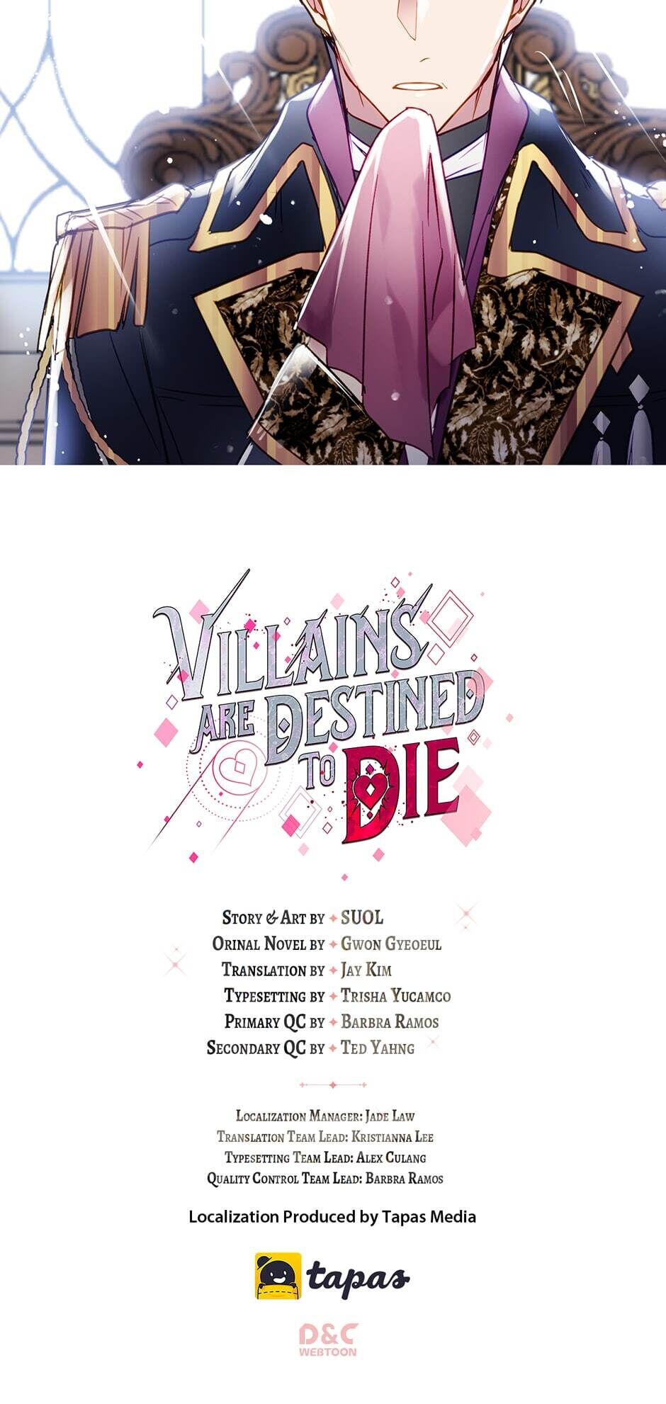 Read Villains Are Destined to Die EN Manga Online