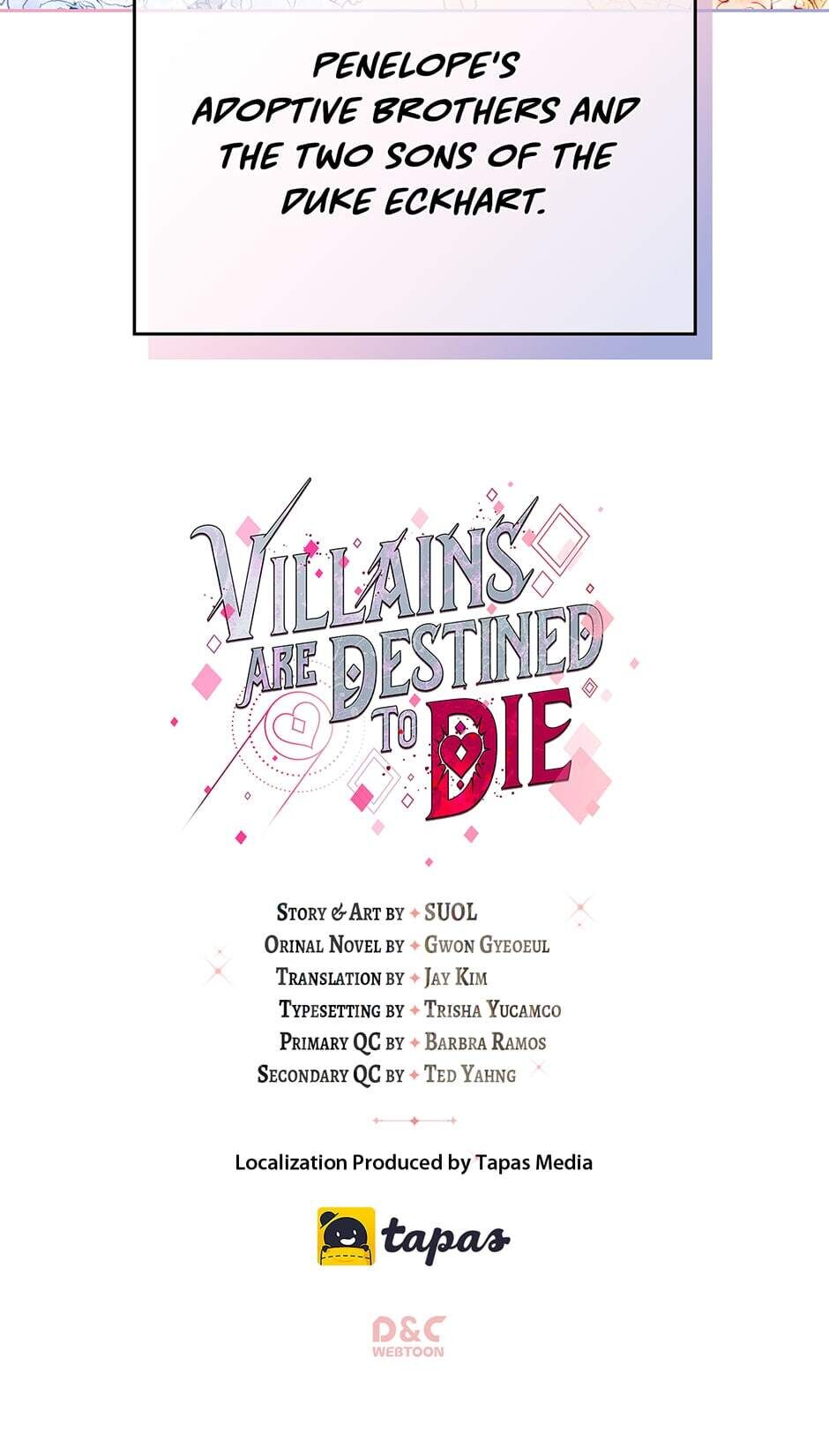 Read Villains Are Destined to Die EN Manga Online