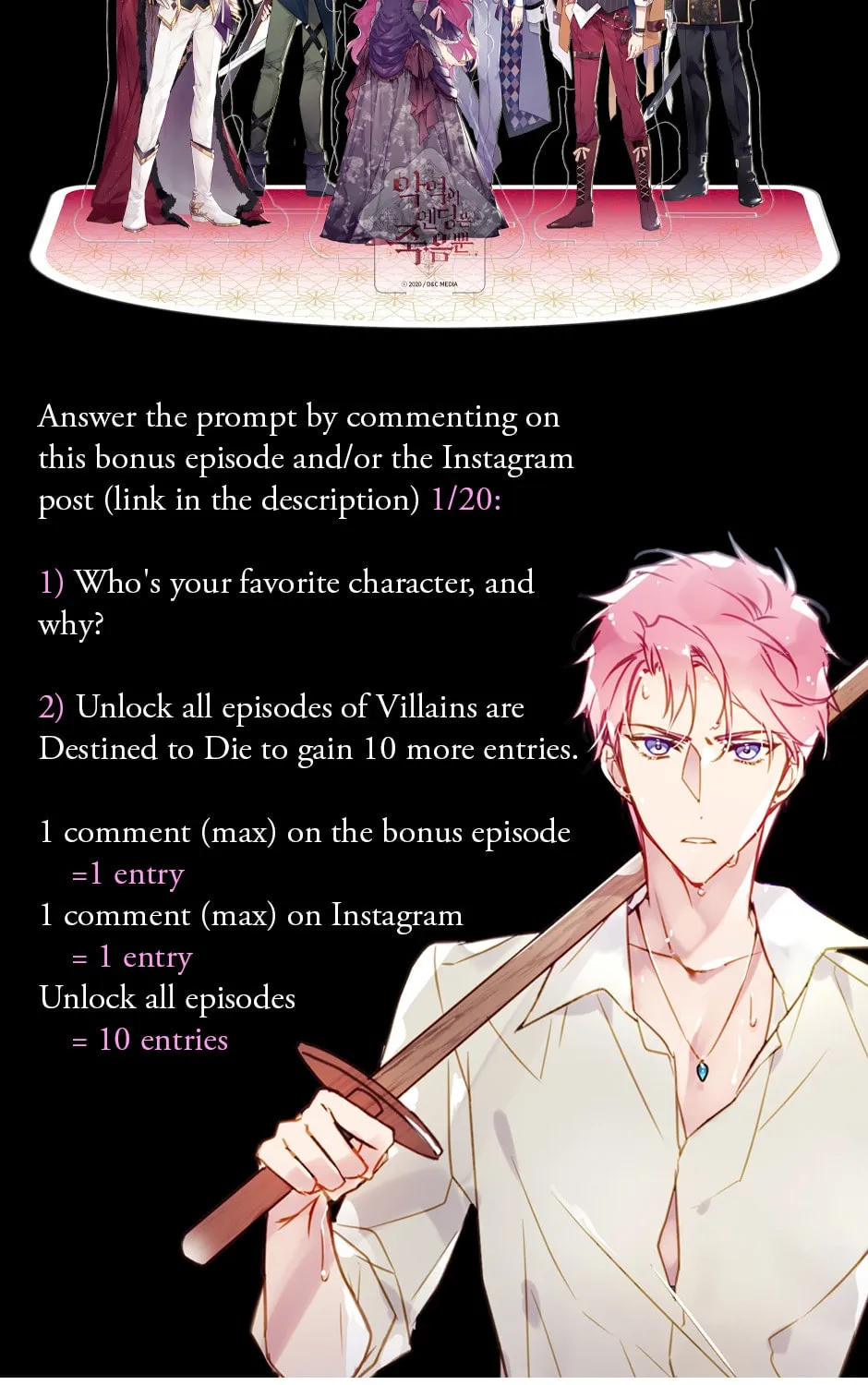 Read Villains Are Destined to Die EN Manga Online