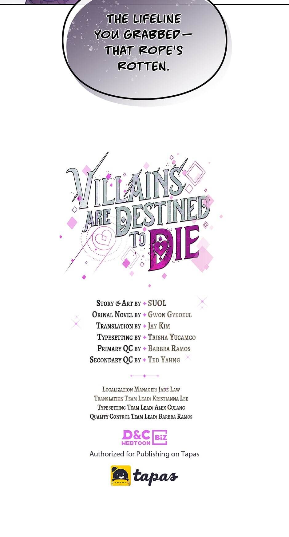 Read Villains Are Destined to Die EN Manga Online