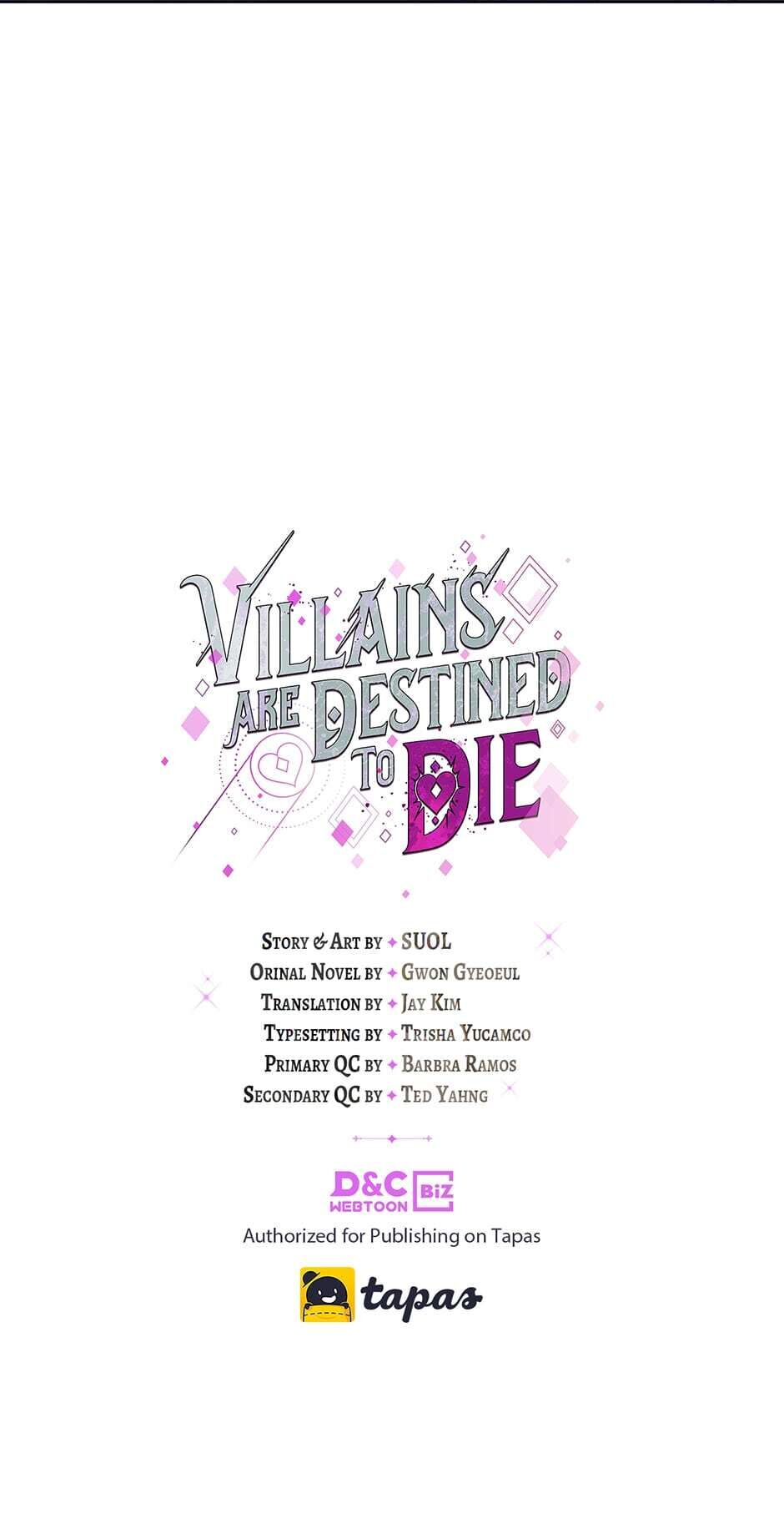 Read Villains Are Destined to Die EN Manga Online