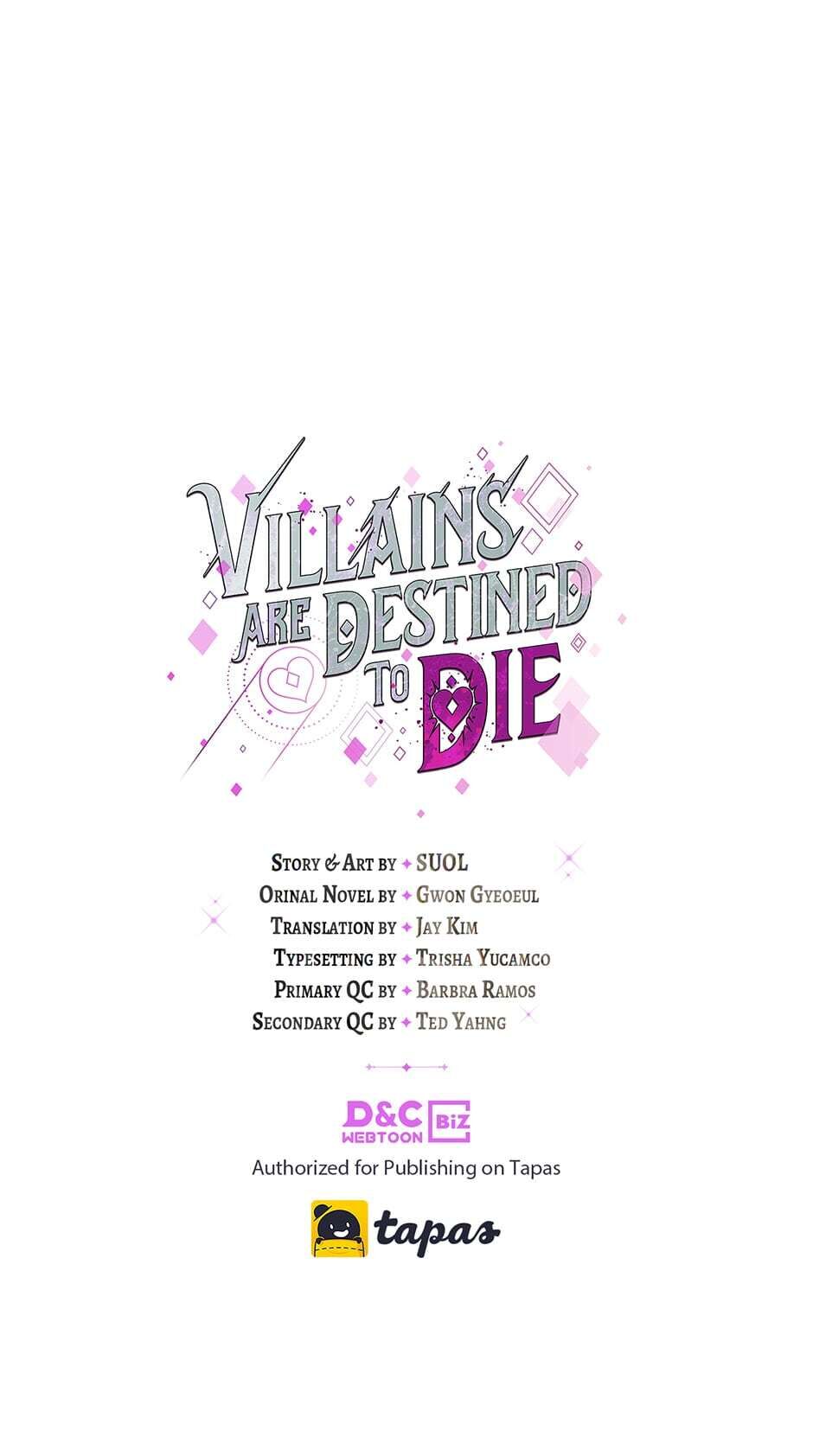 Read Villains Are Destined to Die EN Manga Online
