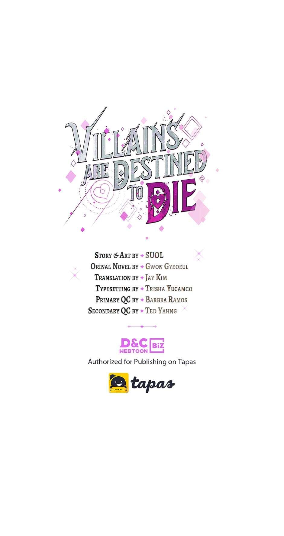 Read Villains Are Destined to Die EN Manga Online