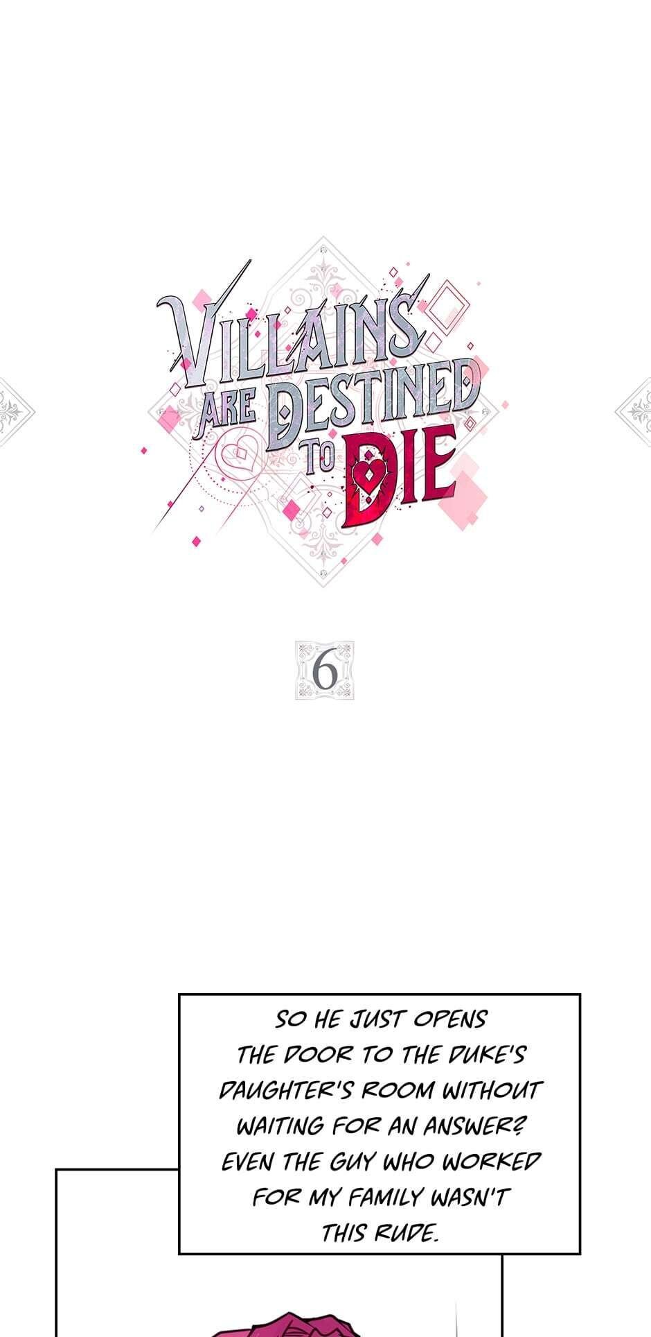 Read Villains Are Destined to Die EN Manga Online