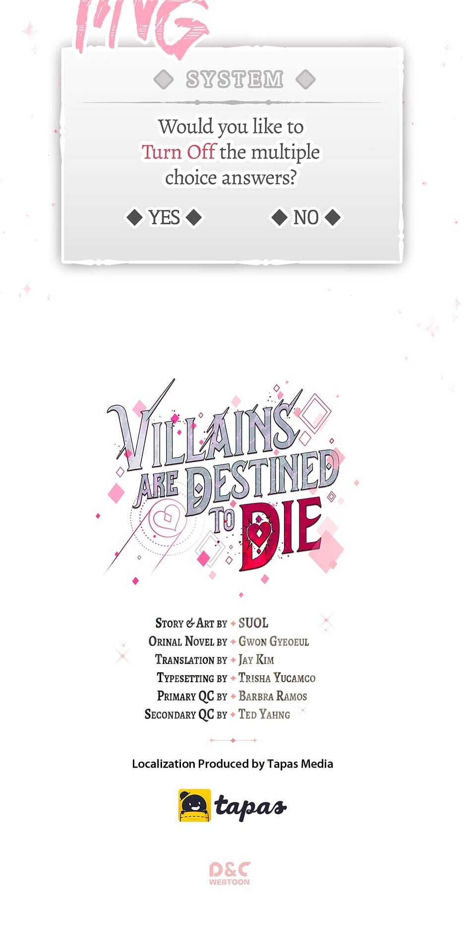 Read Villains Are Destined to Die EN Manga Online