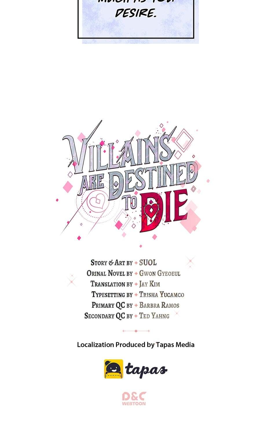 Read Villains Are Destined to Die EN Manga Online