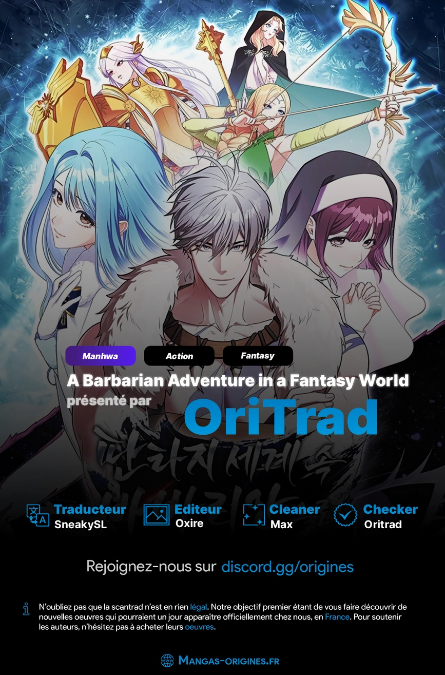 Read A Barbarian's Adventure in a Fantasy World FR Manga Online