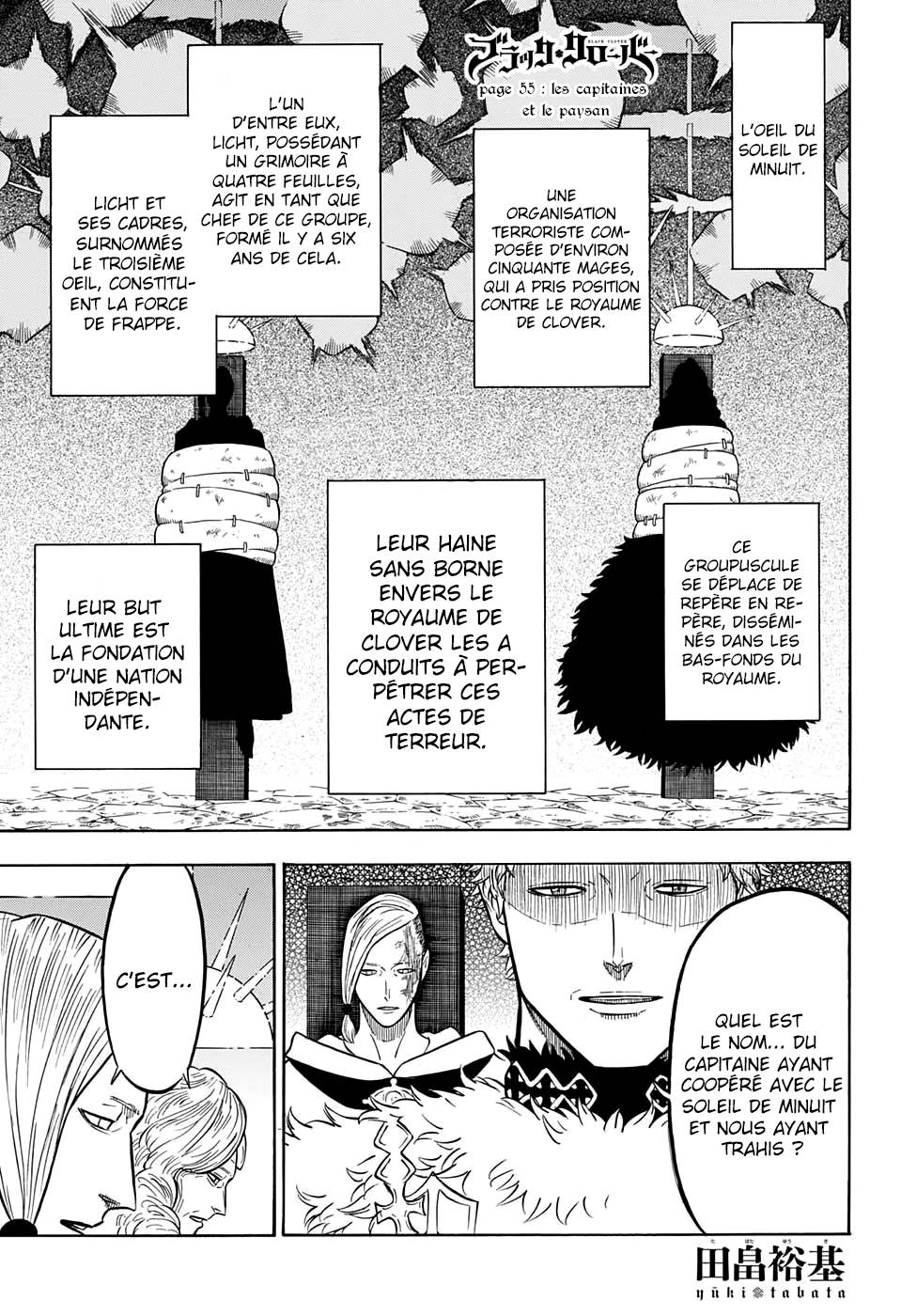 Read Black Clover FR Manga Online