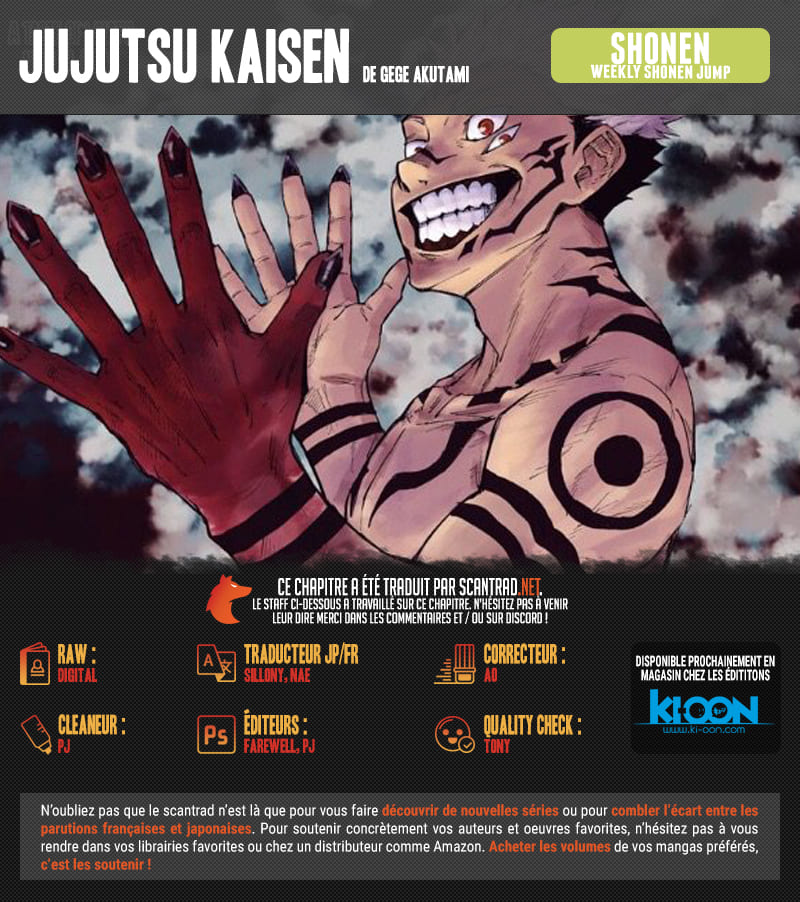 Read Jujutsu Kaisen FR Manga Online