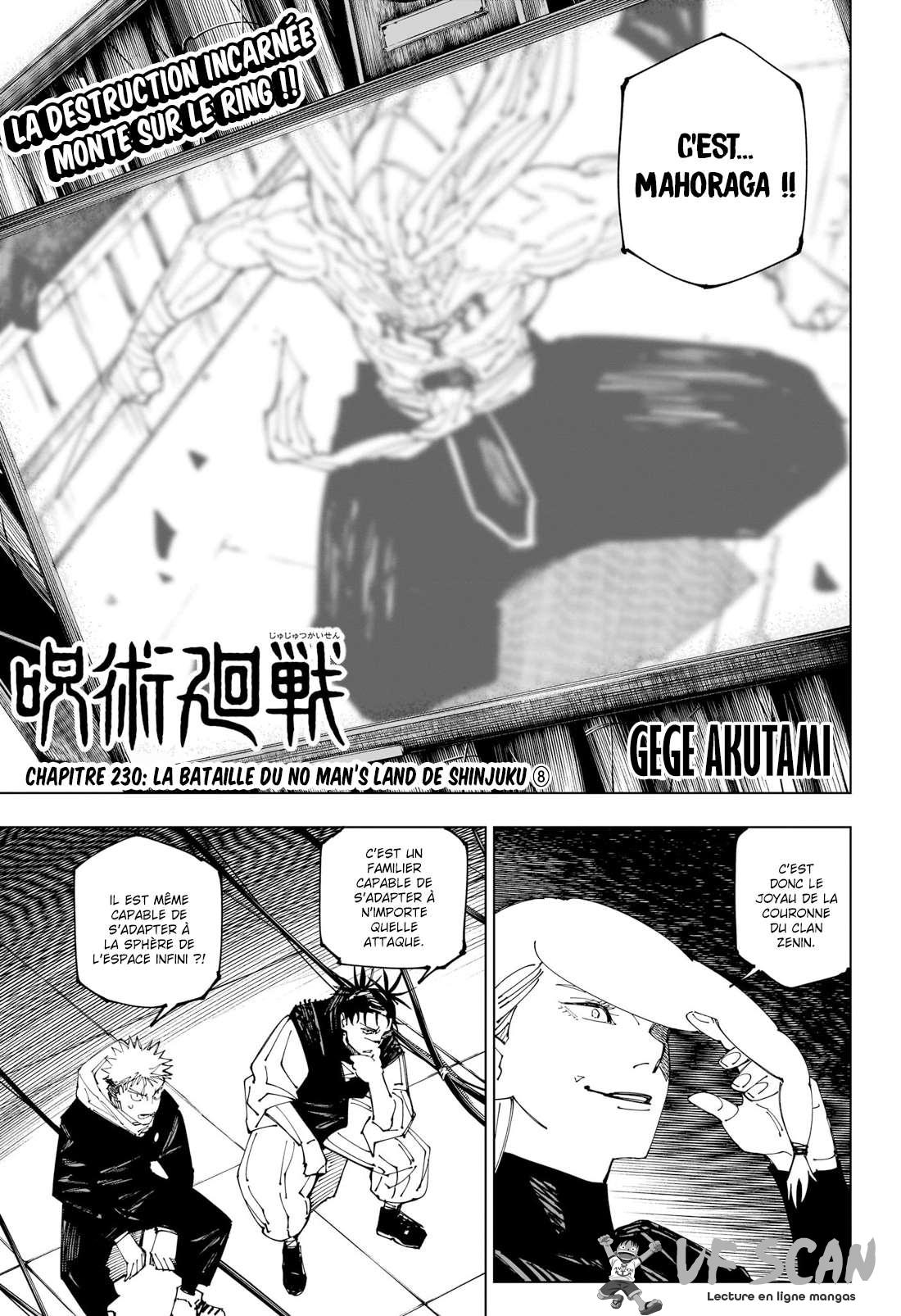 Read Jujutsu Kaisen FR Manga Online