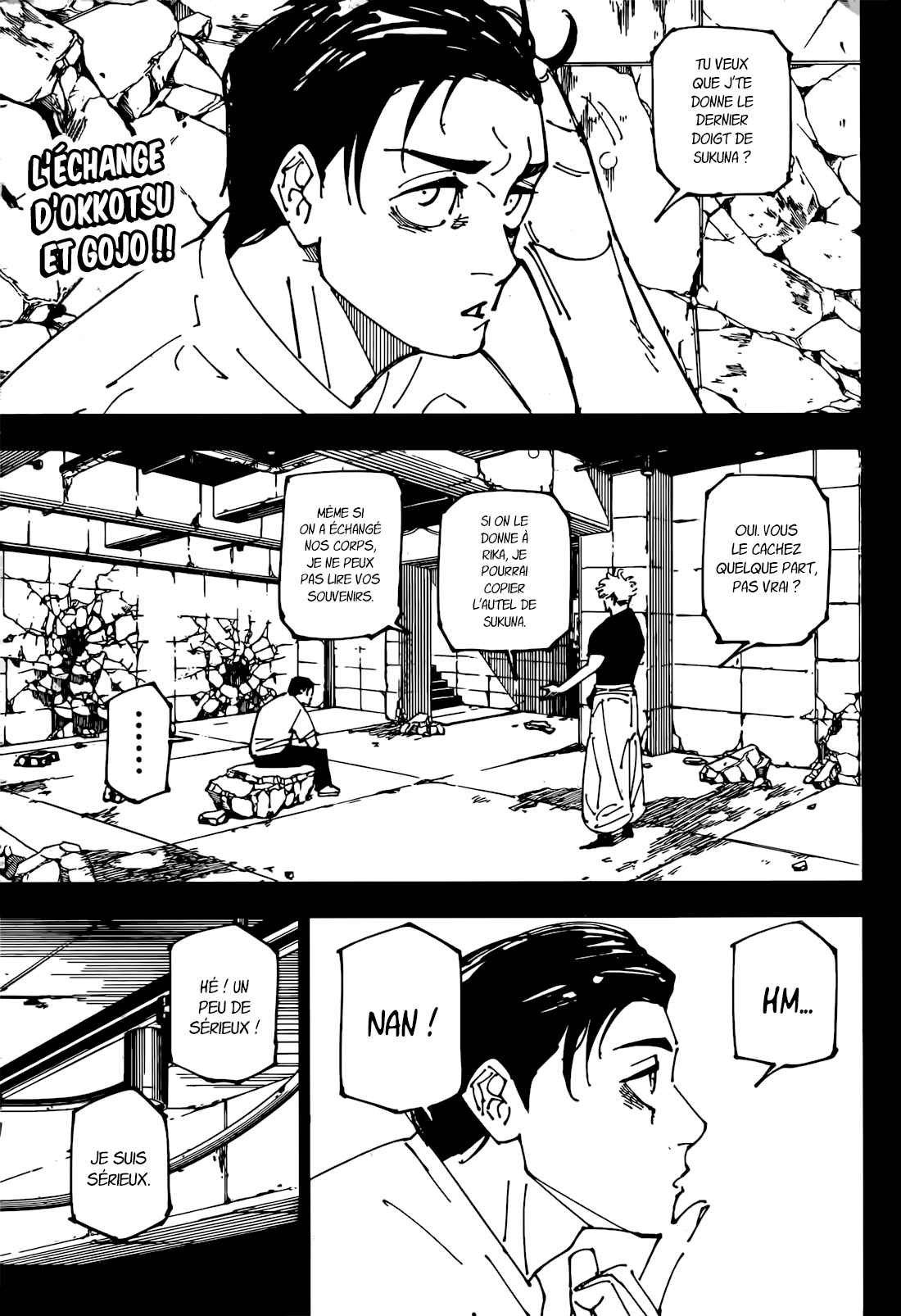 Read Jujutsu Kaisen FR Manga Online