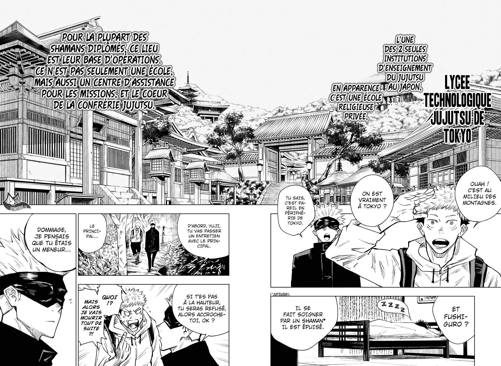 Read Jujutsu Kaisen FR Manga Online