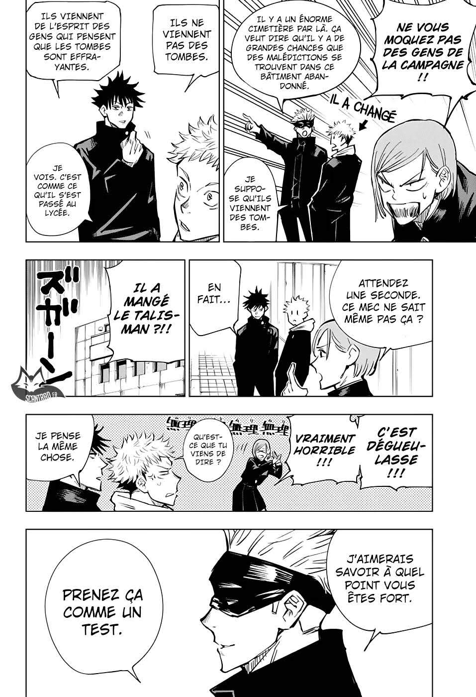 Read Jujutsu Kaisen FR Manga Online