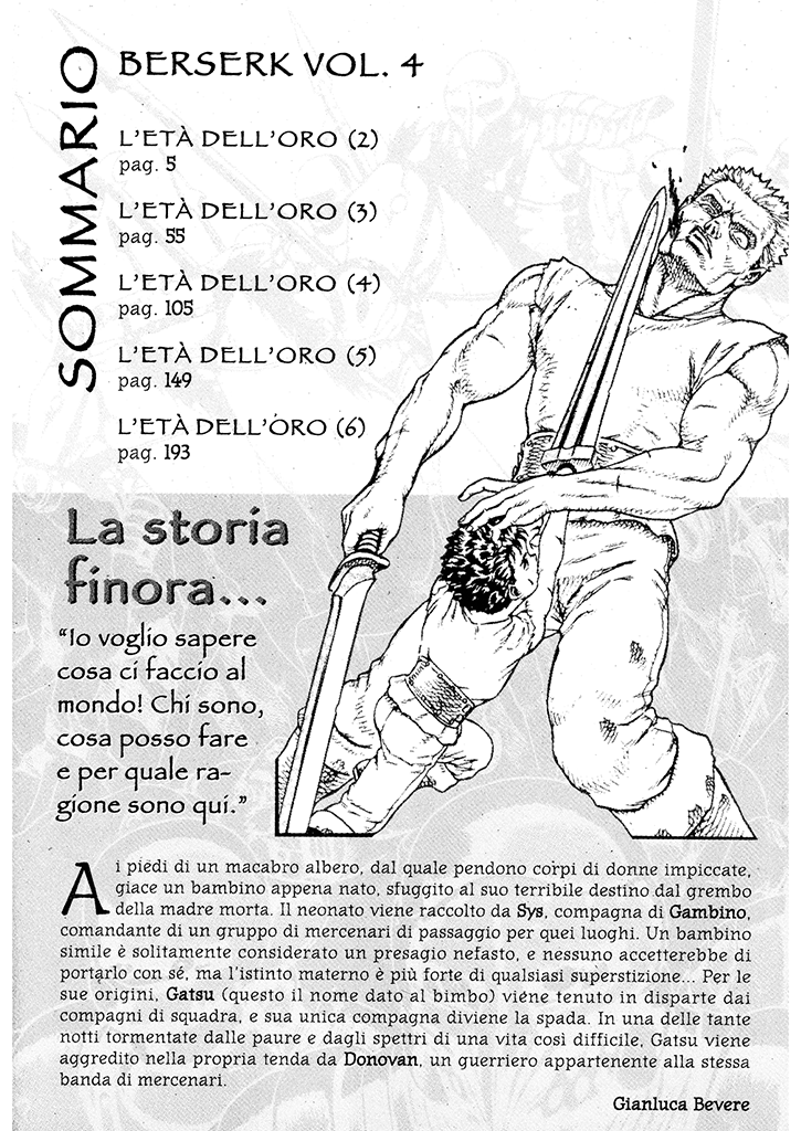 Read Berserk IT Manga Online