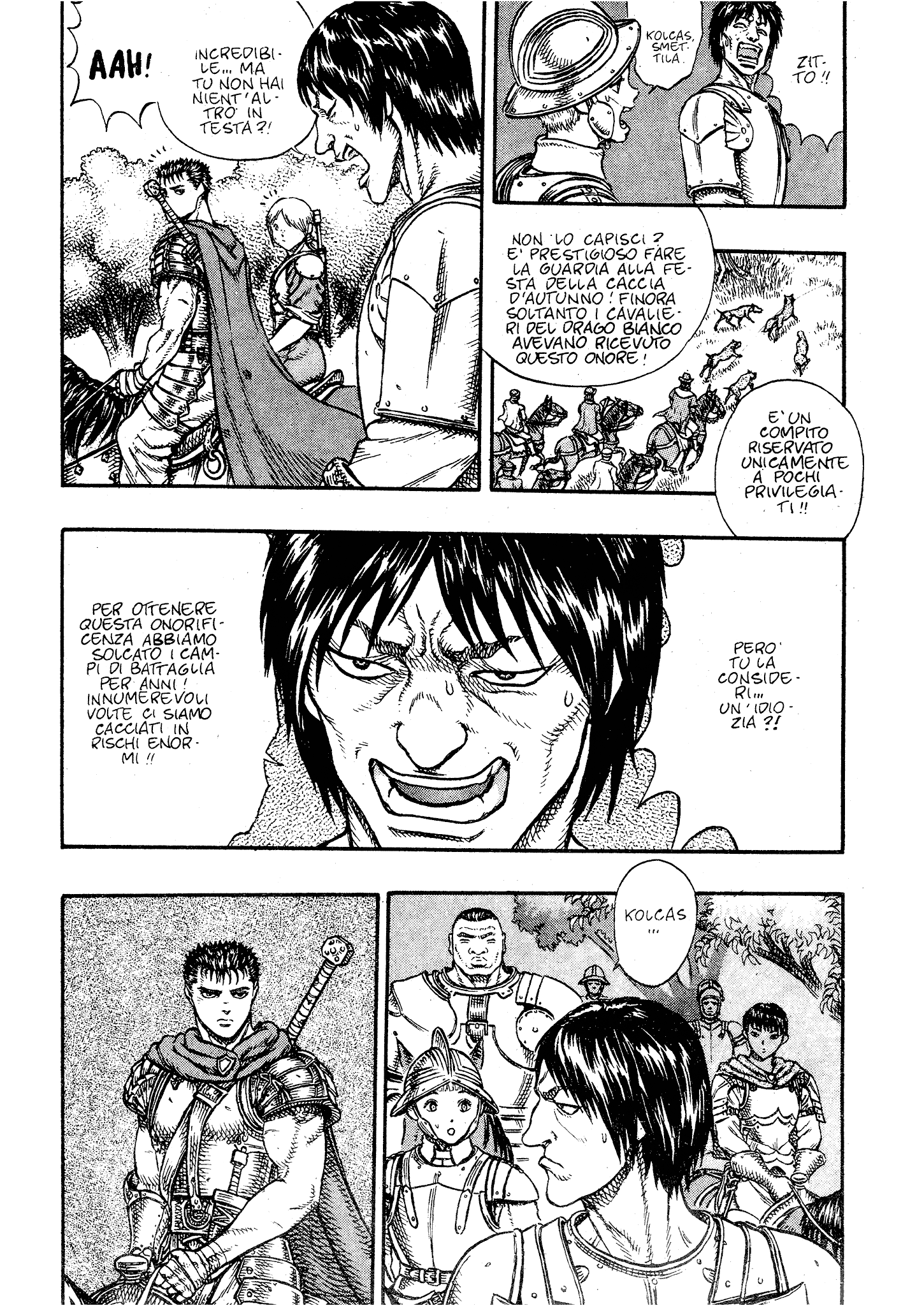 Read Berserk IT Manga Online