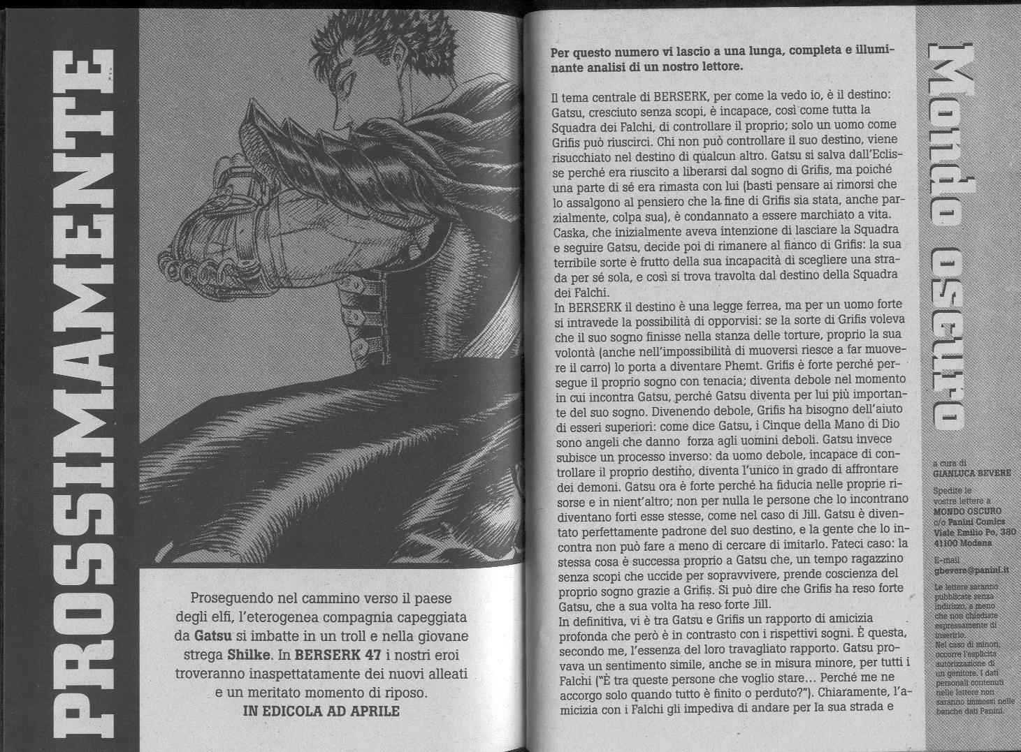 Read Berserk IT Manga Online