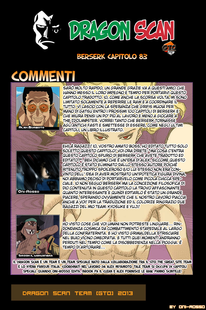 Read Berserk IT Manga Online