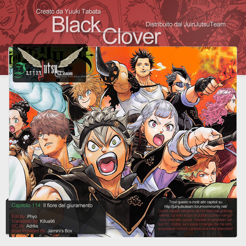 Read Black Clover IT Manga Online