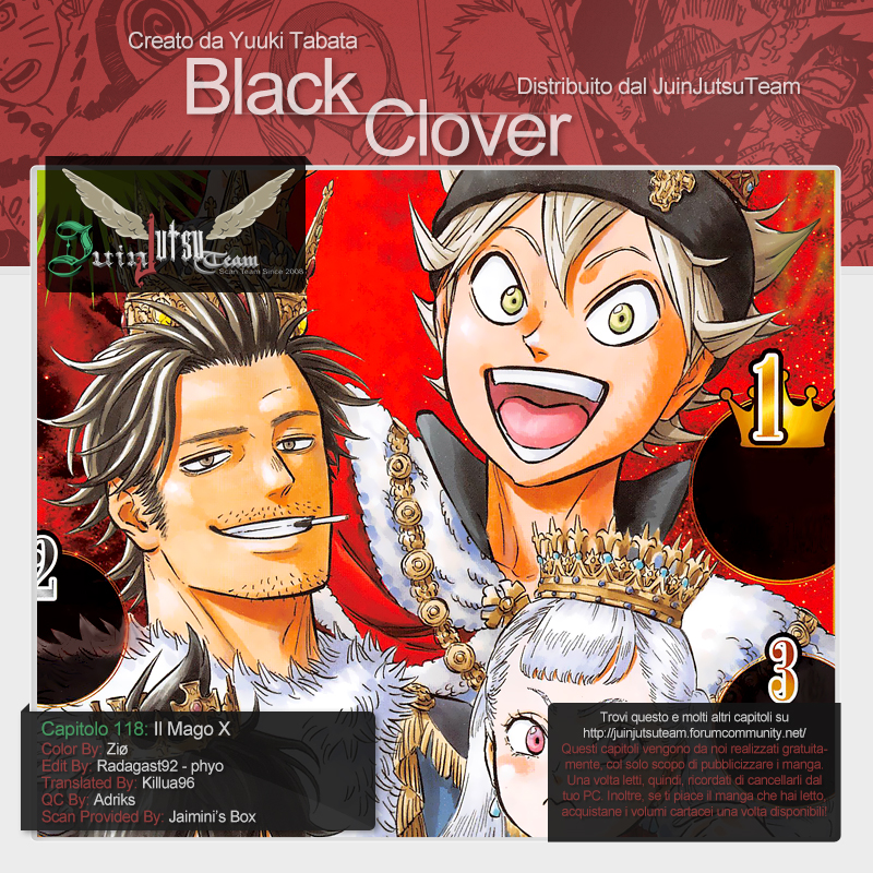 Read Black Clover IT Manga Online