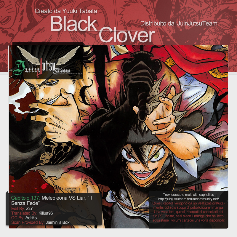 Read Black Clover IT Manga Online