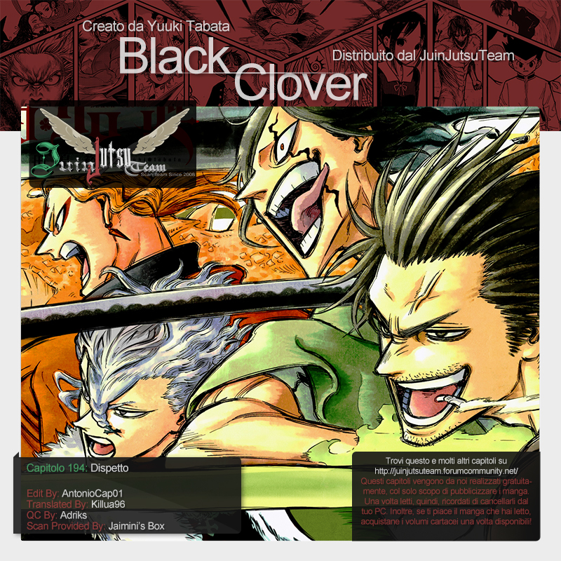 Read Black Clover IT Manga Online
