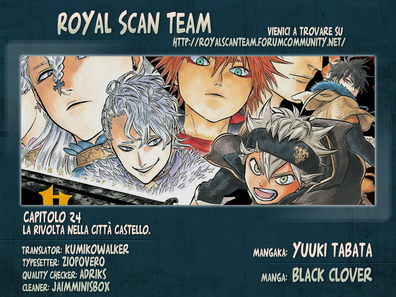 Read Black Clover IT Manga Online