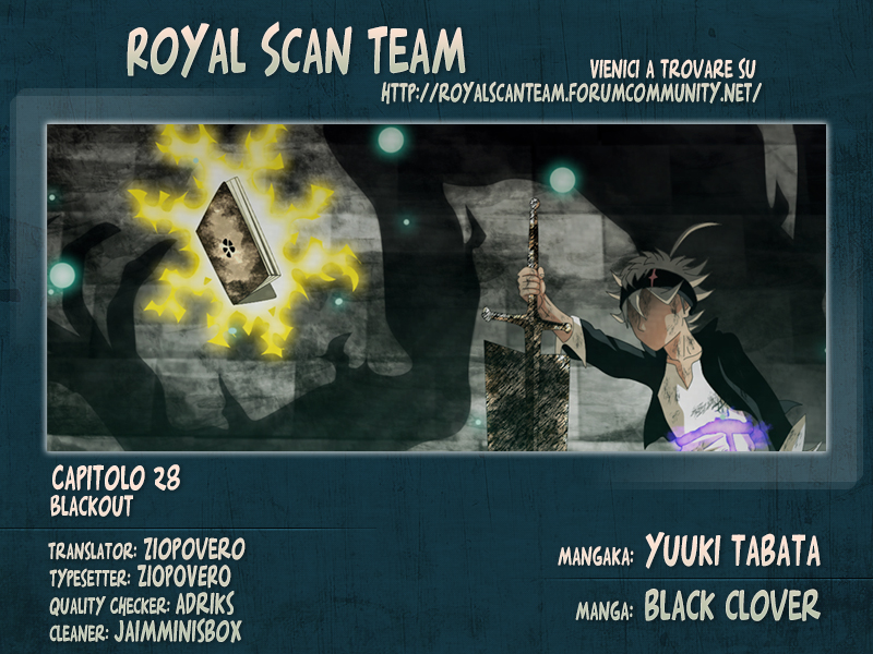 Read Black Clover IT Manga Online