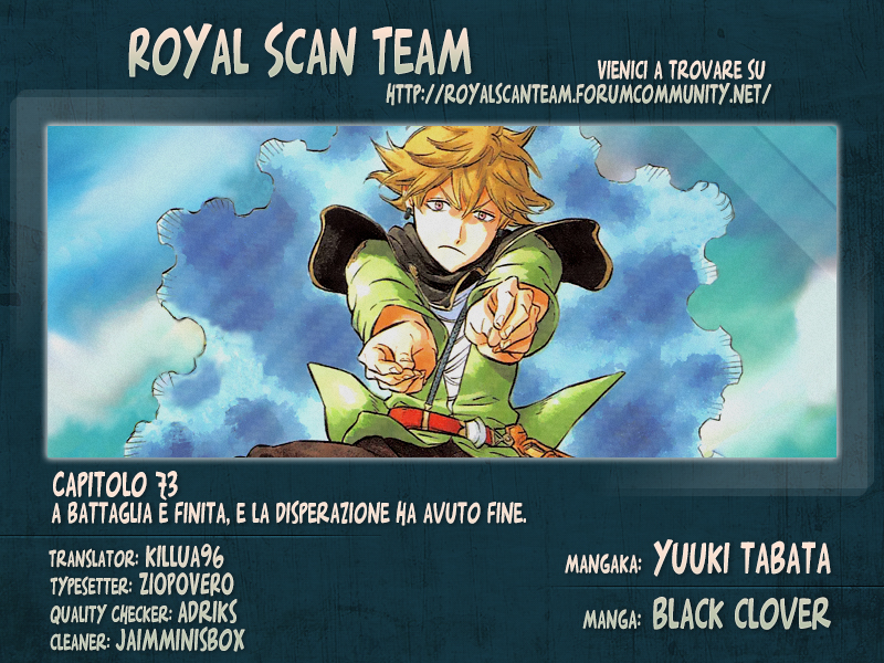 Read Black Clover IT Manga Online