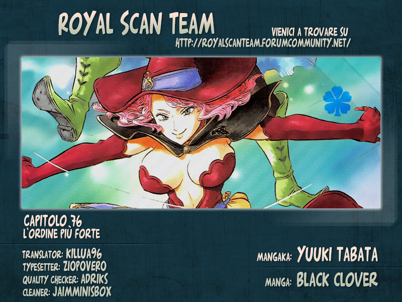 Read Black Clover IT Manga Online