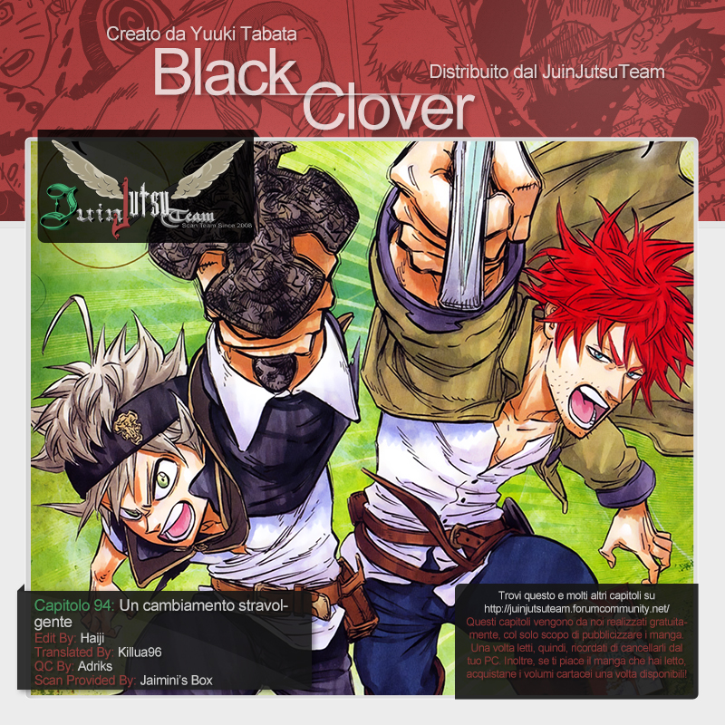 Read Black Clover IT Manga Online