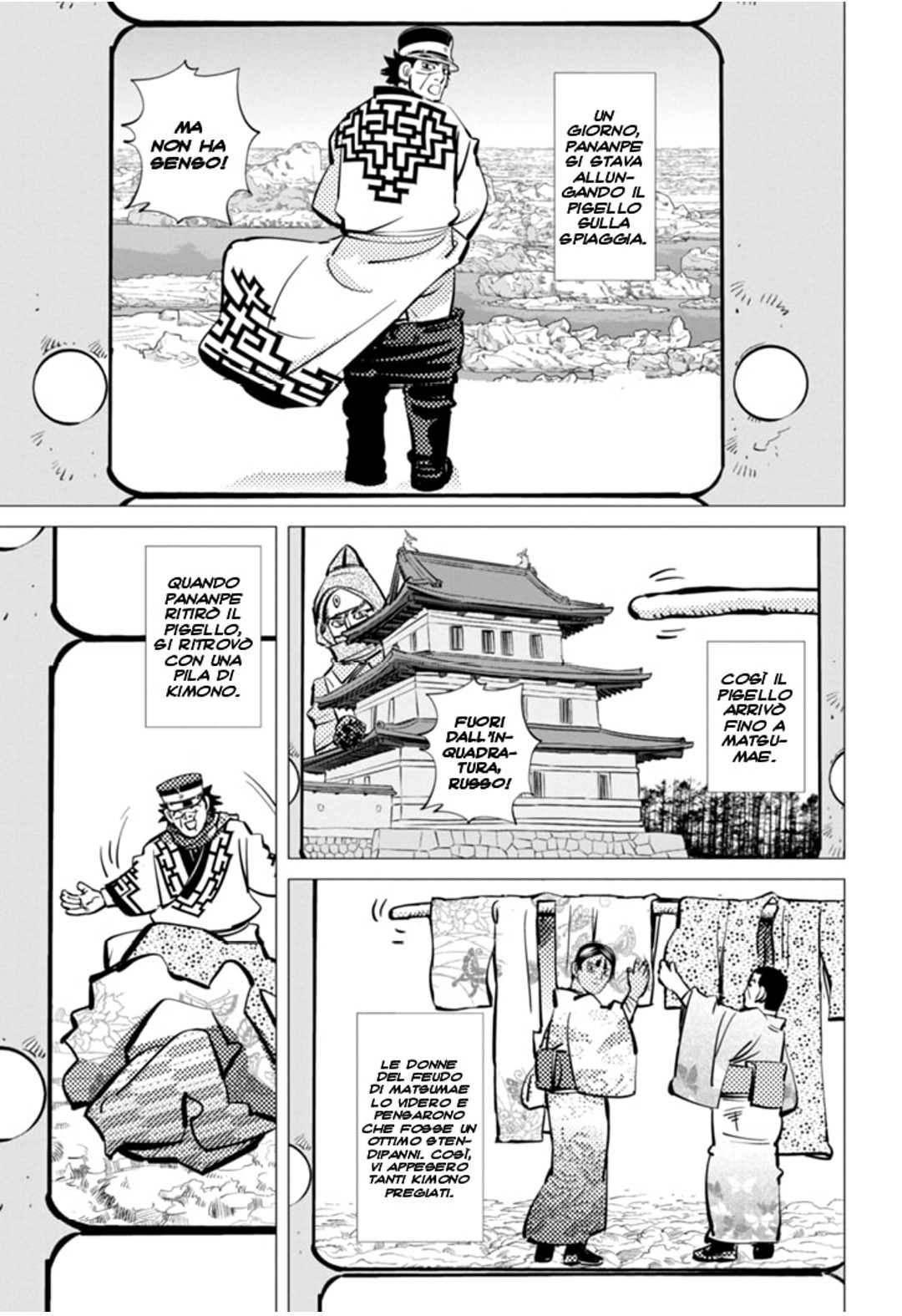Read Golden Kamui IT Manga Online