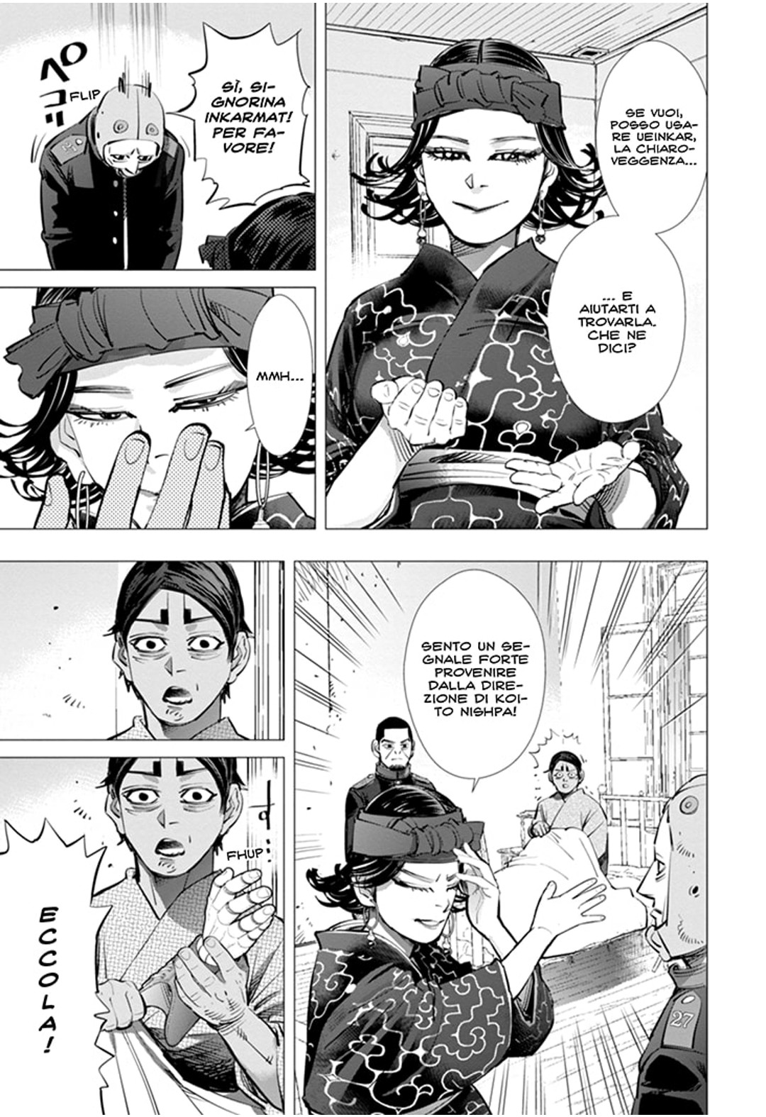 Read Golden Kamui IT Manga Online