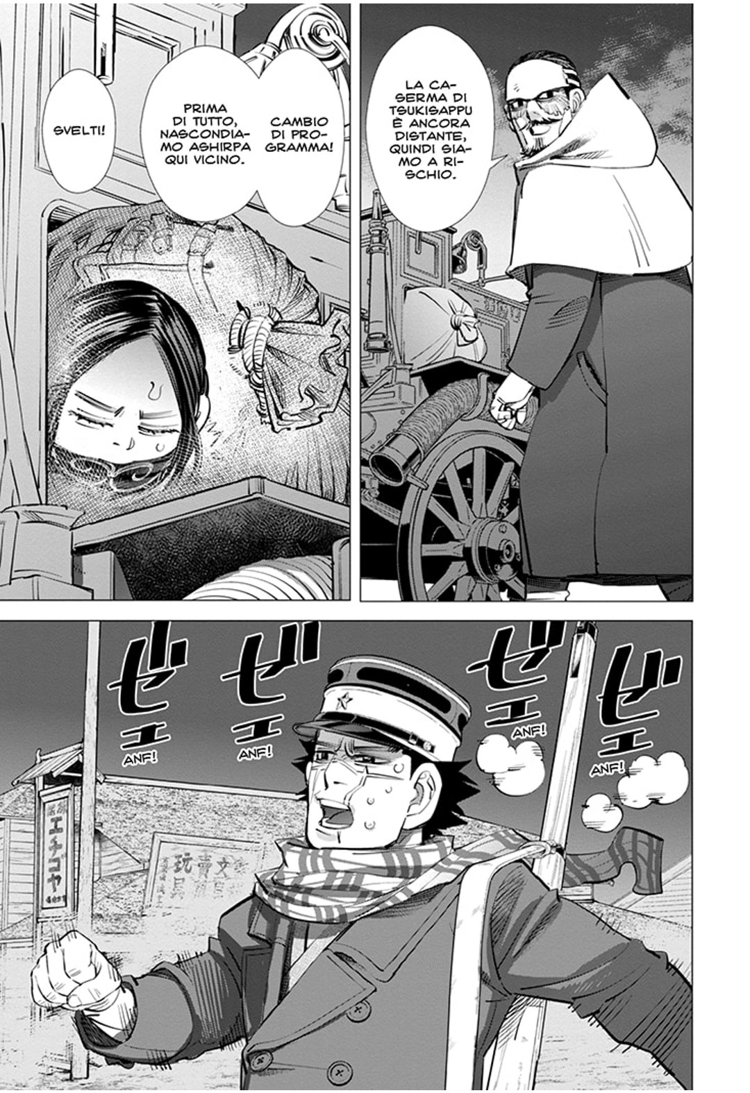 Read Golden Kamui IT Manga Online